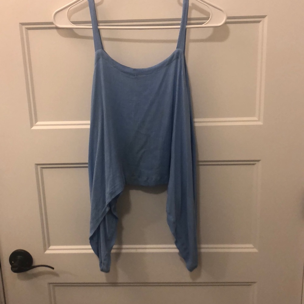 Blue tank top